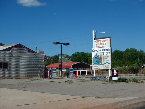 GDMBR: Passing through Coyote, NM.